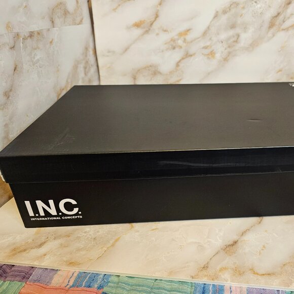 I.N.C Iyonna Over-The-Knee Slouch Boots, Gold Patent, Size 7, NWOT - Picture 6 of 6